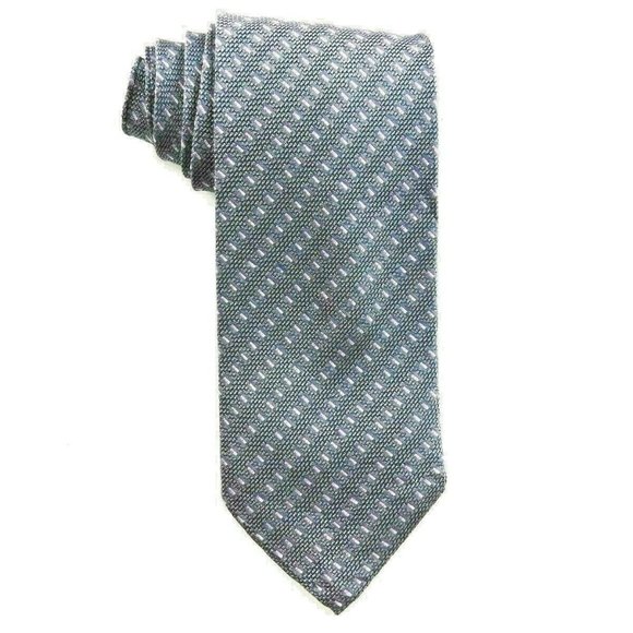 Bill Robin Son NWOT Gray and Purple Geometric T598 - Picture 1 of 4